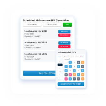Scheduled Maintenance Bill Generation