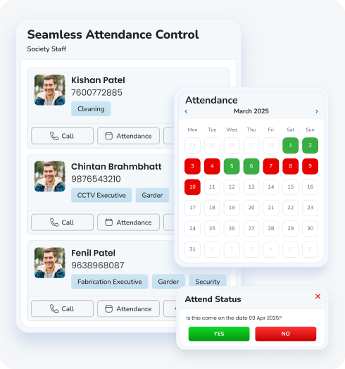 Seamless Attendance Control